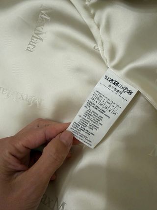 Cappotto Max Mara bianco