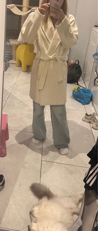 Cappotto Max Mara bianco