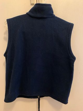 Gilet pile bambino Indoor blu taglia L