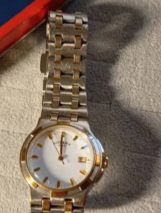 Orologio Rotary oro e argento