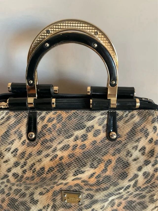 Borsa donna leopardata Silvia Rosa