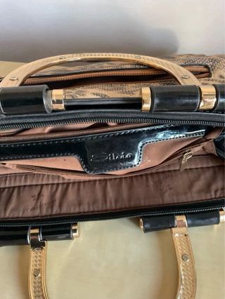 Borsa donna leopardata Silvia Rosa