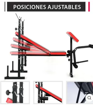 Banco Musculación + Mancuernas. Venta x Separado.