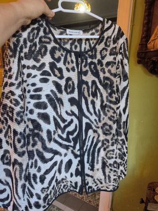 Chaqueta Leopardo Italjan Talla 46