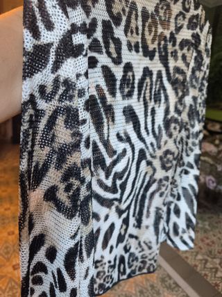 Chaqueta Leopardo Italjan Talla 46