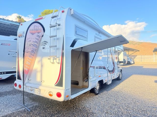 Autocaravana garaje motos/doble cama/doble aire