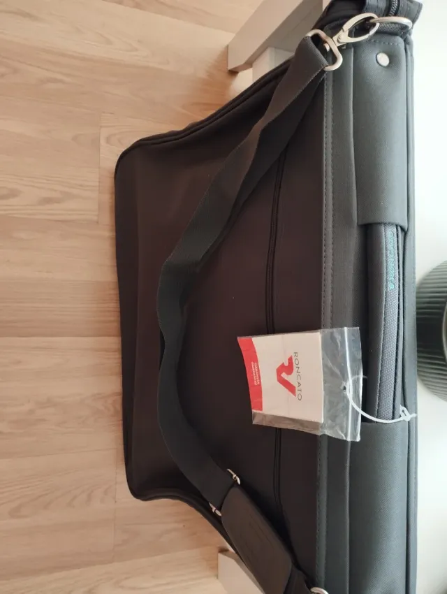 Portatrajes Roncato Negro/Gris