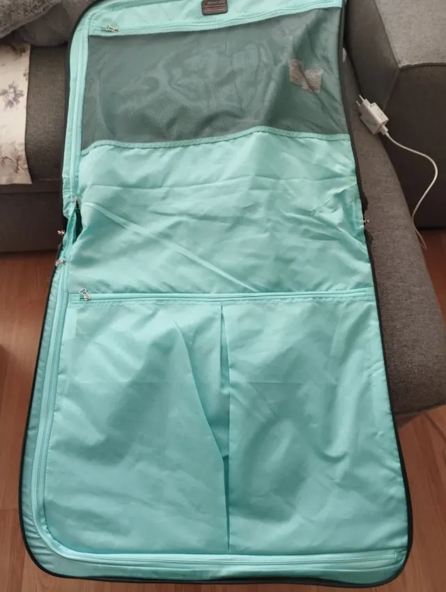 Portatrajes Roncato Negro/Gris