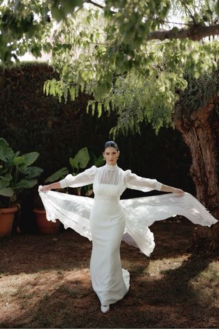 Vestido de Novia Dos Piezas