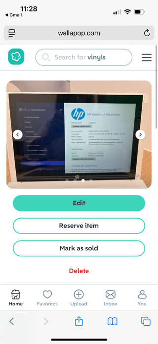 HP Pavilion x2 Detachable Blanco