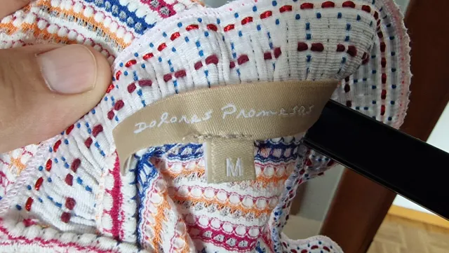 Vestido Dolores Promesas Multicolor Rayas