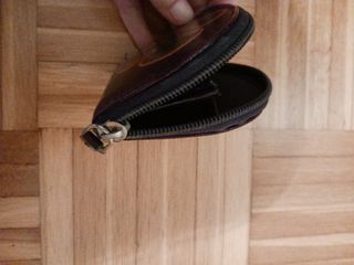 Portamonete con disegno floreale