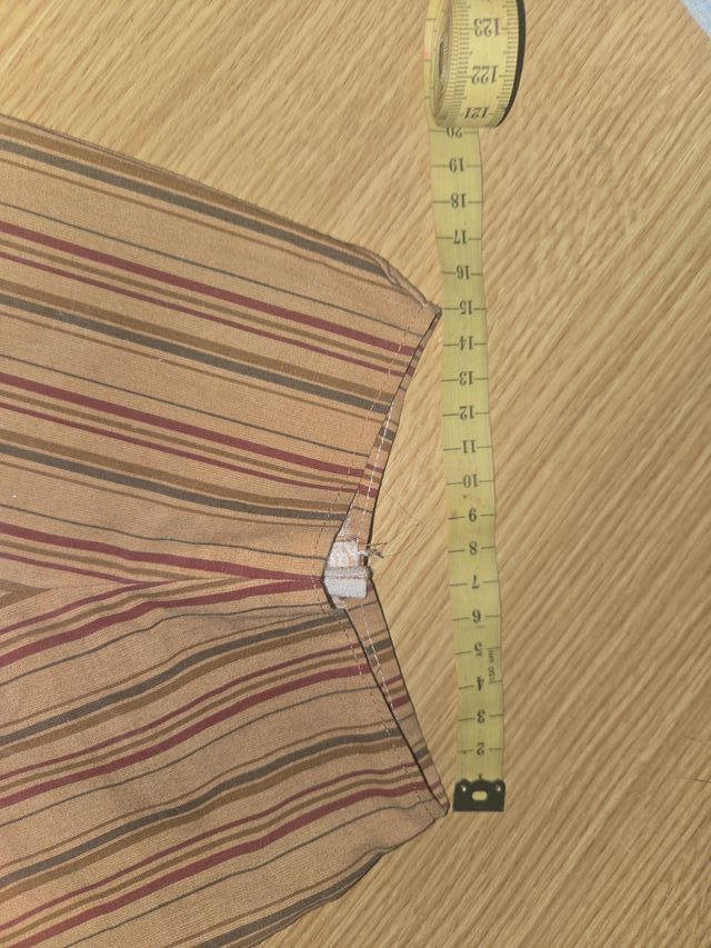 Pantalón de rayas para muñeca