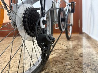 Bicicleta Wayscral Plegable Blanca