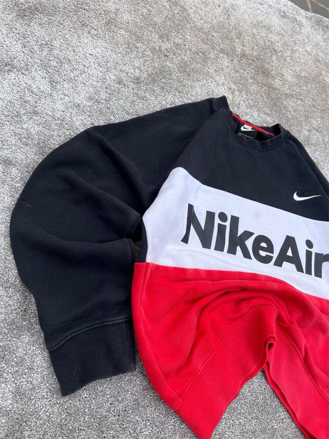 Sudadera Nike Air Color Block Vintage Oversize