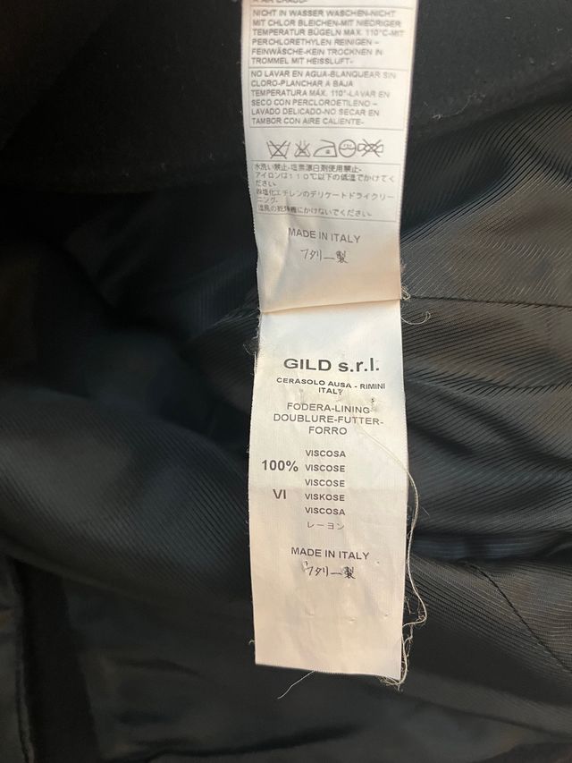 Chaqueta Andrew Mackenzie Negra 