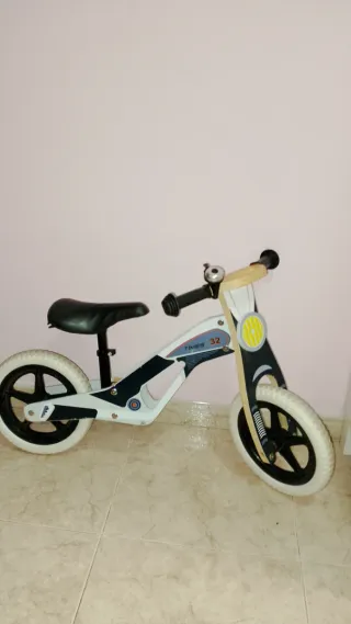 Bicicleta de equilibrio infantil madera