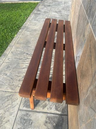 Bancos barco Teca 2unidades