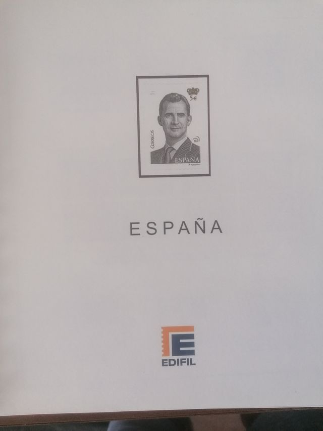 Spagna. Fogli Edifil senza timbri 2013-2015 (3 anni)