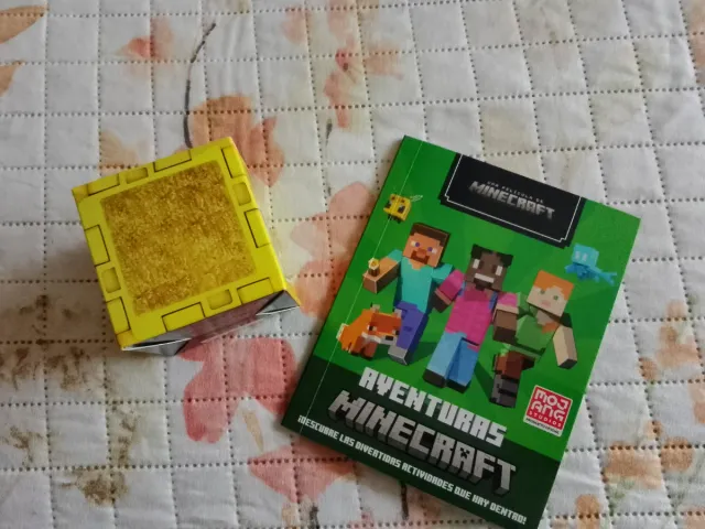 Minecraft Aventuras Libro y Caja