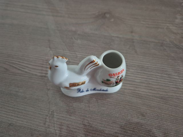 Figura gallo Oro de Ley para palillos