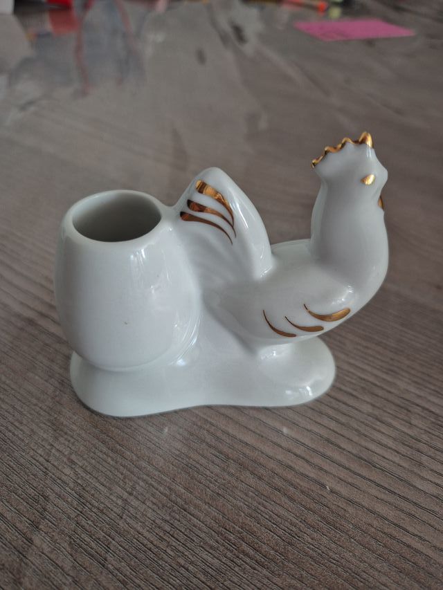 Figura gallo Oro de Ley para palillos