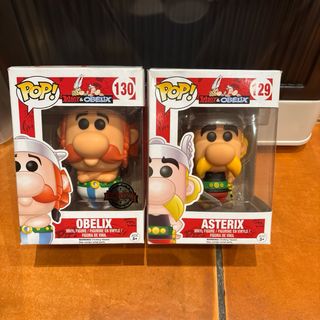 2 Funko Pop Asterix y Obelix. Envío incluido.