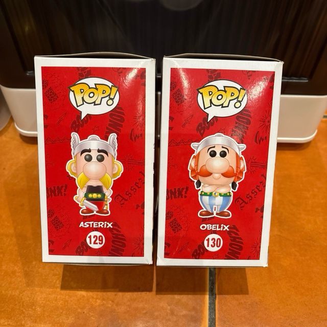 2 Funko Pop Asterix y Obelix. Envío incluido.