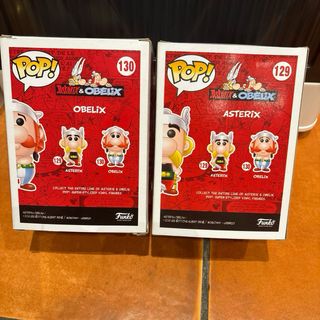 2 Funko Pop Asterix y Obelix. Envío incluido.
