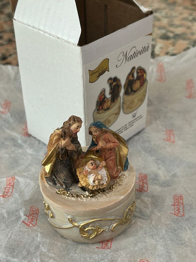 Presepe Natività - Portagioie