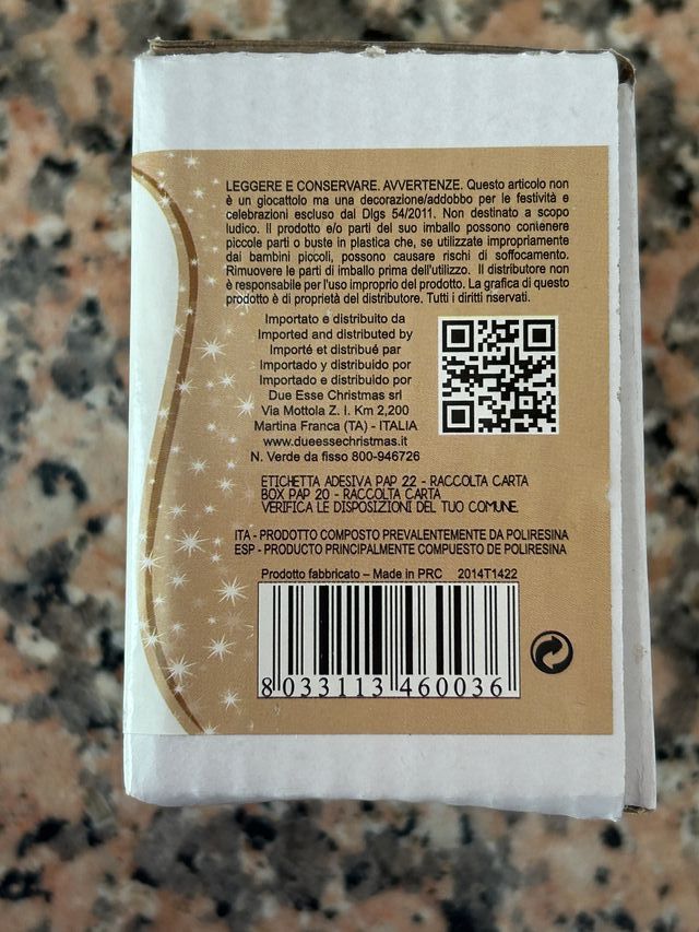 Presepe Natività - Portagioie