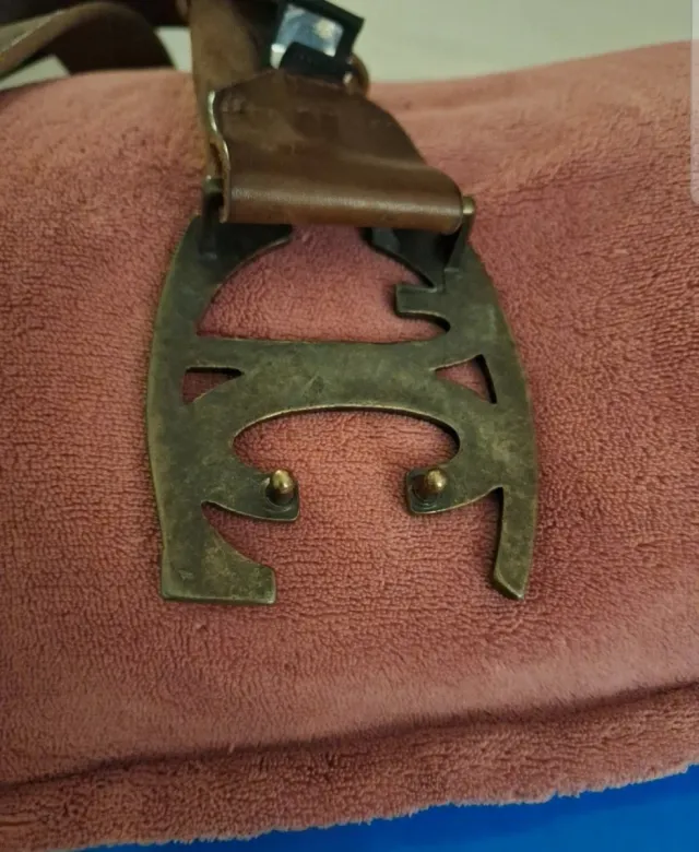 Cinturón Just Cavalli Hebilla JC Brillante