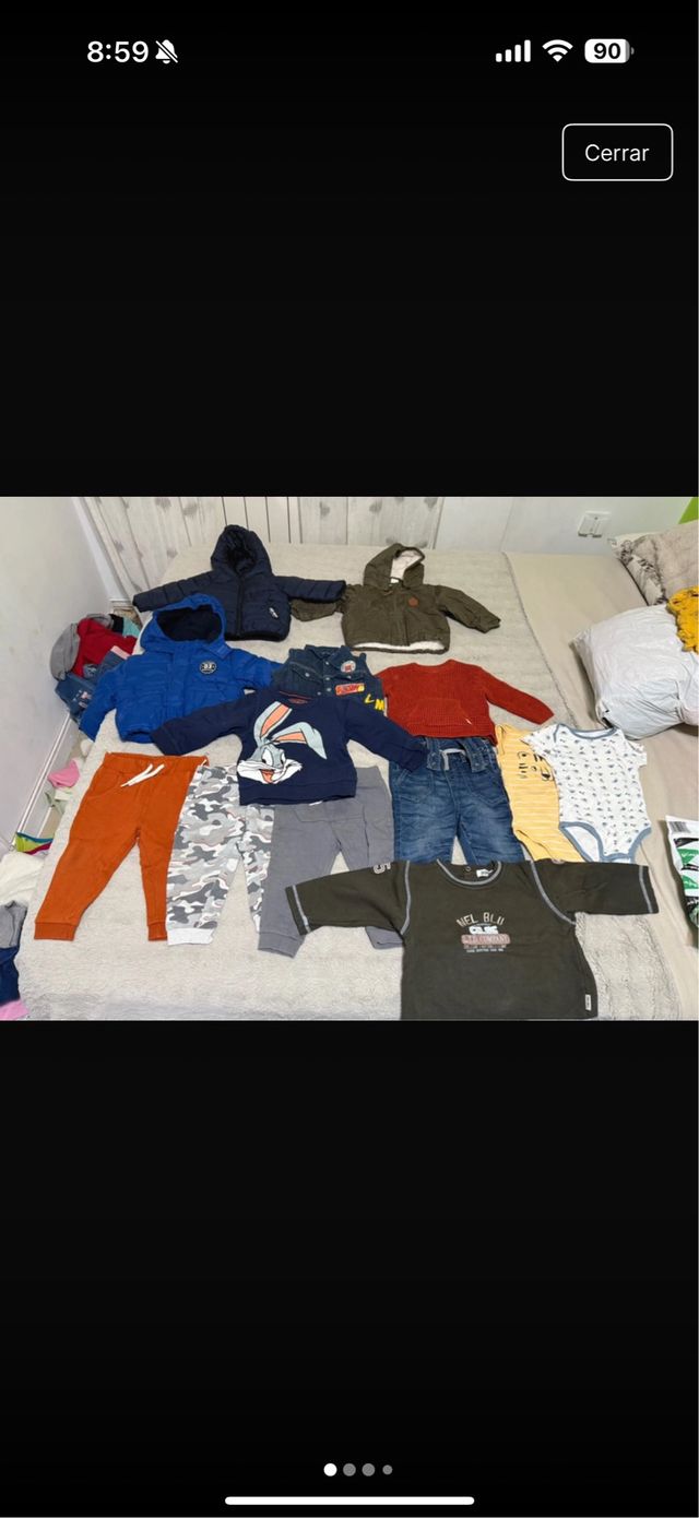 Lote Ropa Niño 74 cm