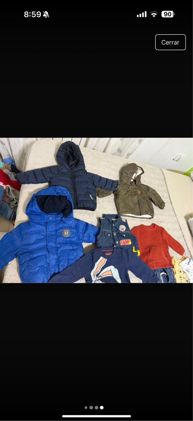 Lote Ropa Niño 74 cm