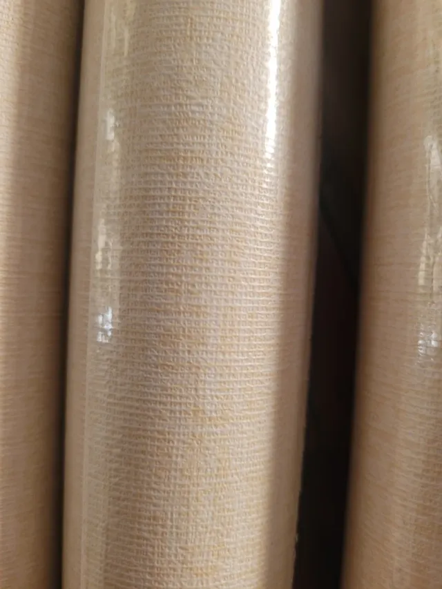 3 rollos de Papel autoadhesivo de pared beige