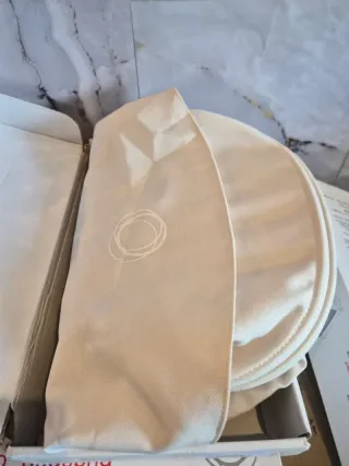 Conjunto Fresch White bugaboo capota,saco cam/fox