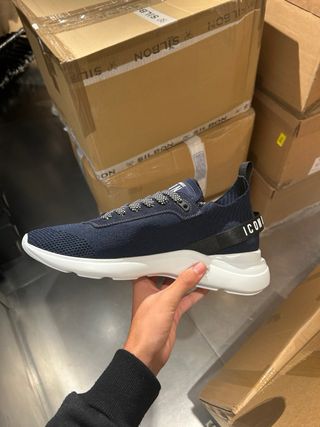 Zapatillas DSQUARED2 Icon Azul/Blanco