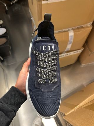 Zapatillas DSQUARED2 Icon Azul/Blanco