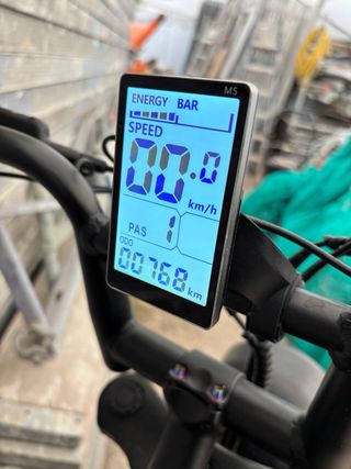 Fatbike Eléctrica Negra v8