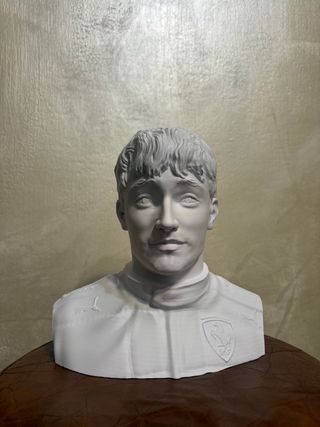 Busto 3D Charles Leclerc - Altezza 25cm