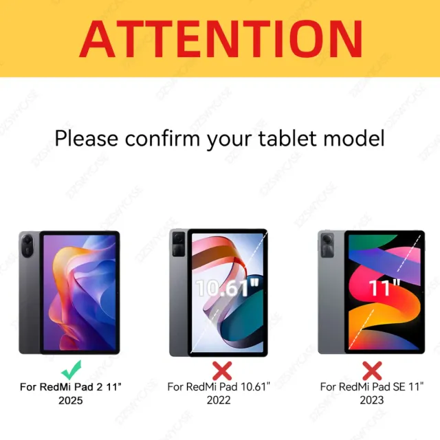 Funda tablet Xiaomi Redmi Pad 2 11" 2025