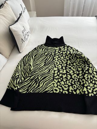 Jersey Zara Talla M Animal Print