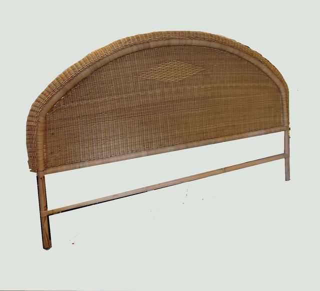 Cabecero de ratán cama grande
