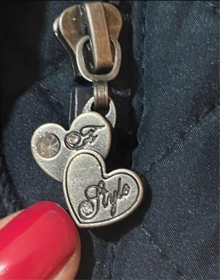 Abrigo acolchado niña con capucha