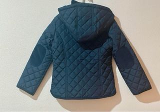 Abrigo acolchado niña con capucha