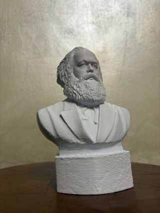 Busto Karl Marx 3D - Altezza 25cm