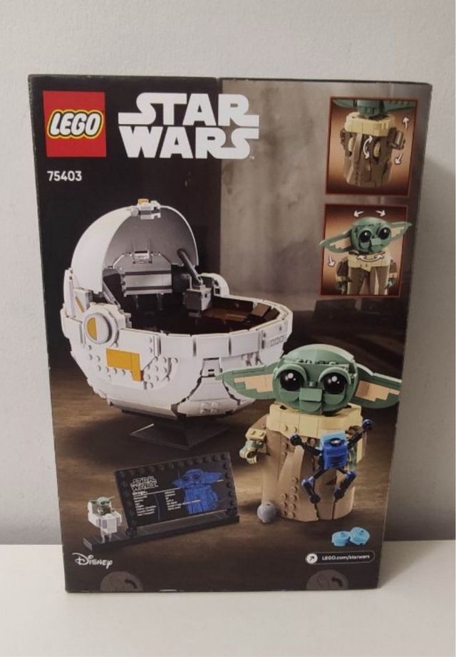 LEGO Star Wars 75403 Grogu con aerocuna