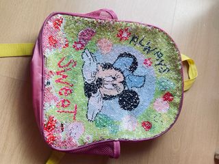 Mochila Minnie Disney lentejuelas