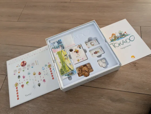 Tokaido juego de mesa