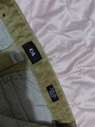 Pantalón de pana beige / camel
